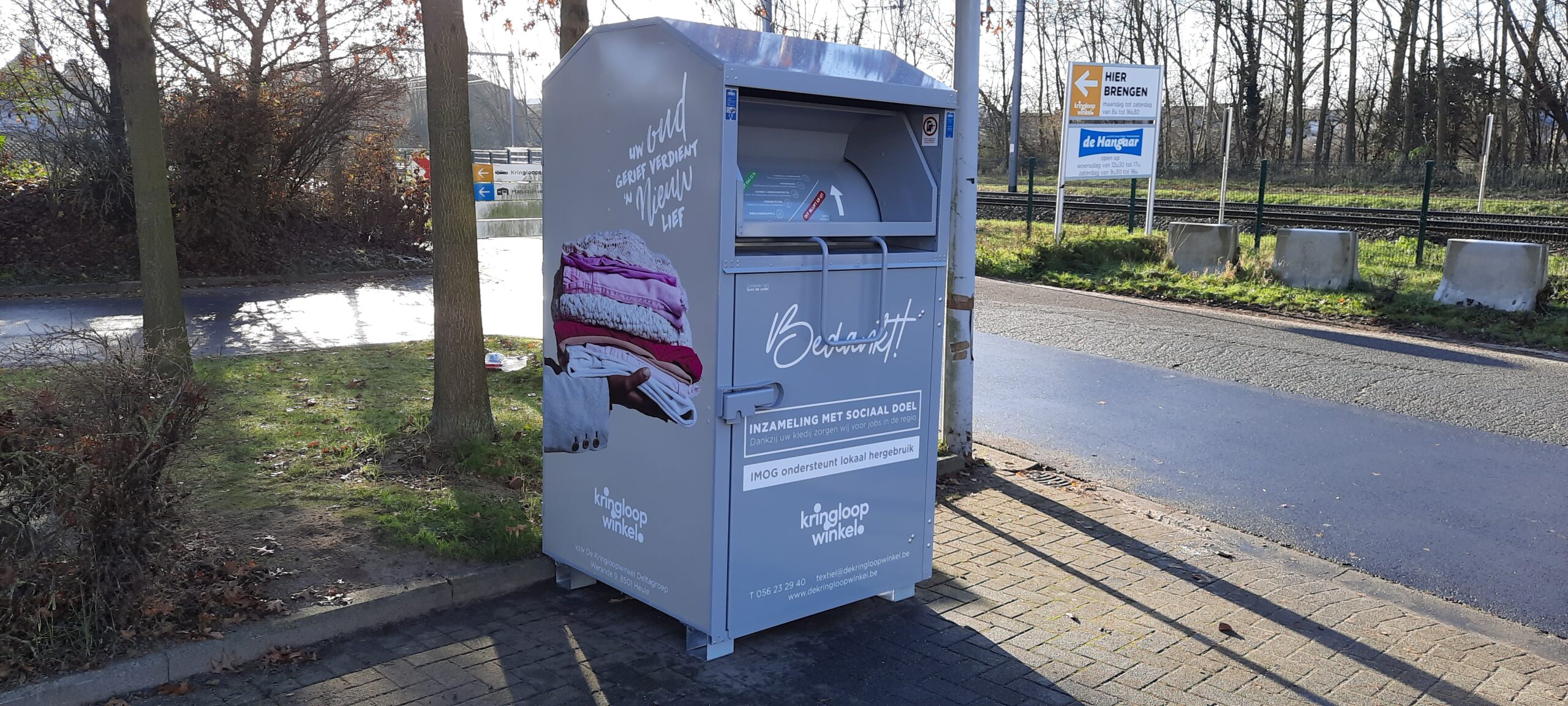 Aas gevolgtrekking Civic Textielcontainers | De Kringloopwinkel