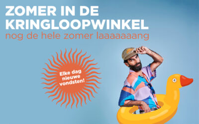 Zomerse sfeer én aanbod in De Kringloopwinkel!
